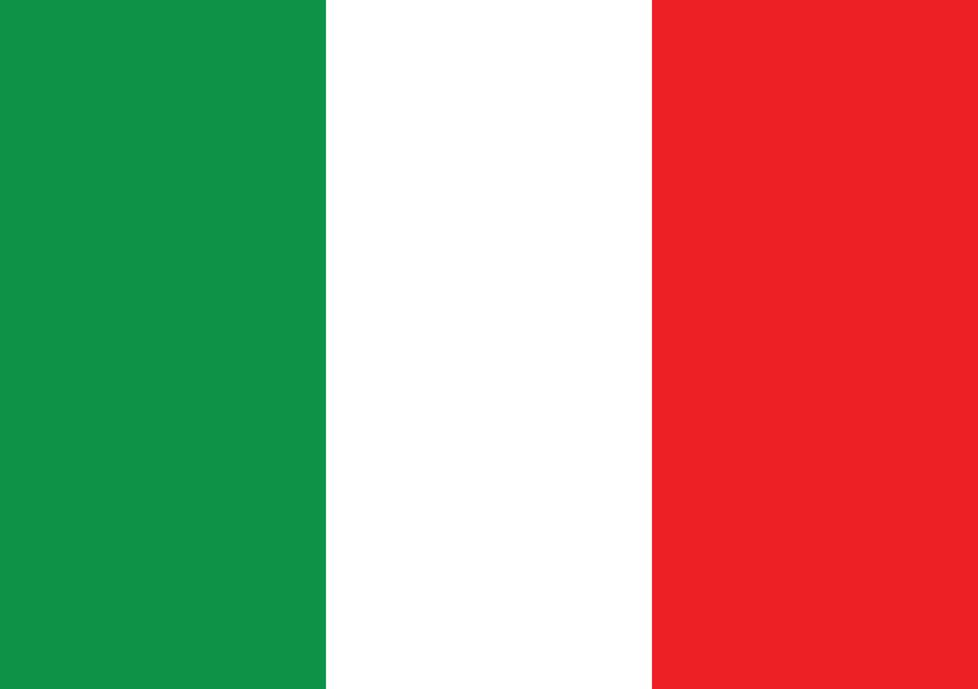 Italy Flag Icons Theme Idea for Design